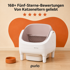 PURLO Katzentoilette, von Katzeneltern bewertet