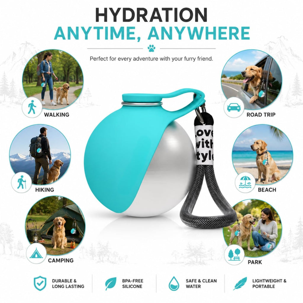 Portable Dog Water Bottle