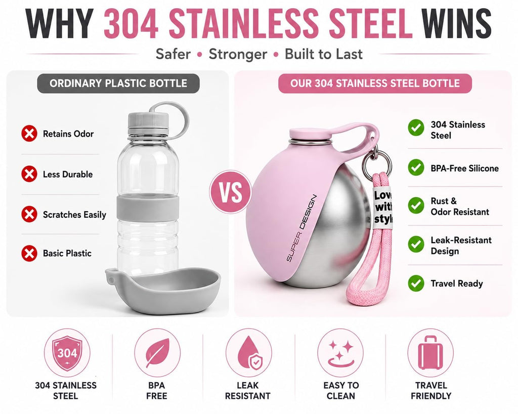 Portable Dog Water Bottle